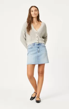 Bailey Recycled Blue Denim Skirt