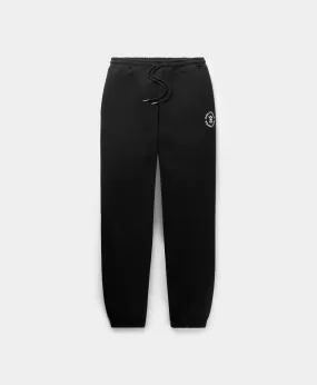 Black Circle Jog Pants