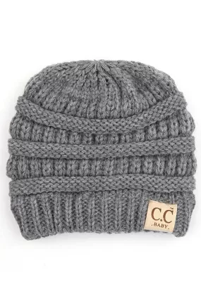 C.C Baby Solid Color Knit Beanie