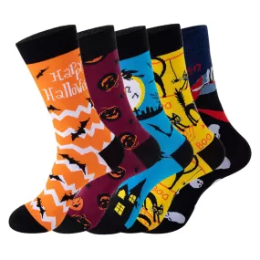 HALLOWEEN JACQUARD SOCK-5 PACKS