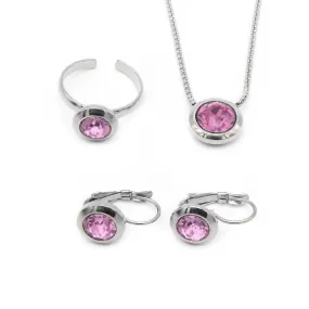 October Swarovski Birthstone Set