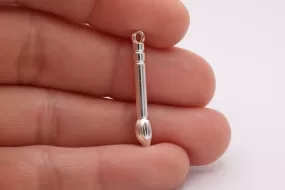 Paint Brush Charm, 925 Sterling Silver, 637